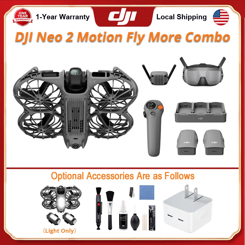 Drone Racing Goggles - DJI Neo 2 Motion Fly More