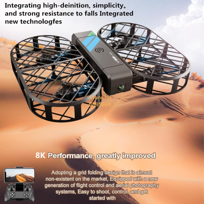 8K HD Camera 360° Protection O - Drone Racing Camera recension och pris