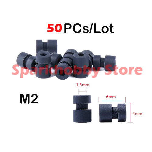 50PCS M2 Anti-Vibration Washer - Drone Racing Flight Controller recension och pris